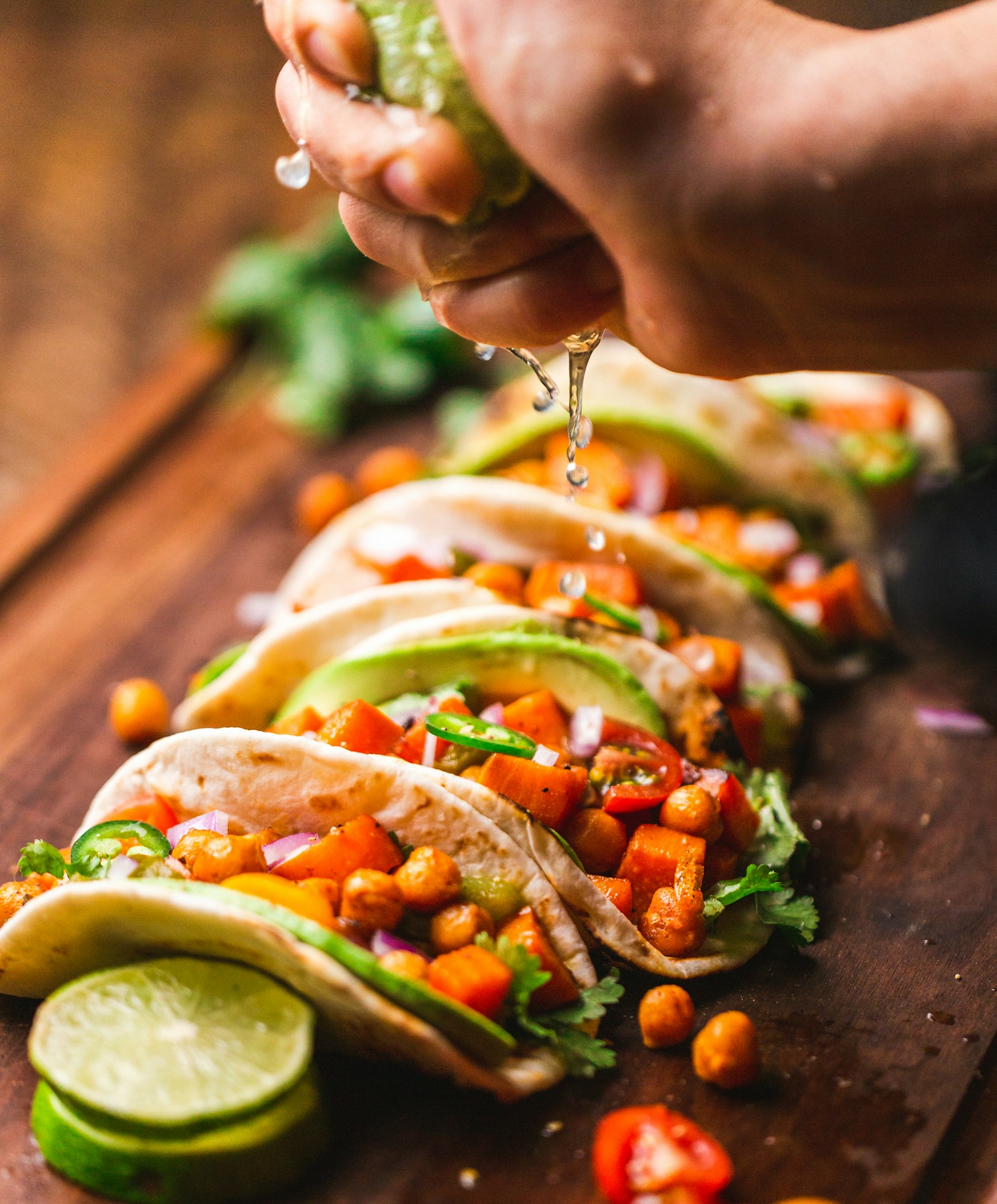 Healthy Crispy Chicken Quesadilla with Charred Peppers & Fresh Pico